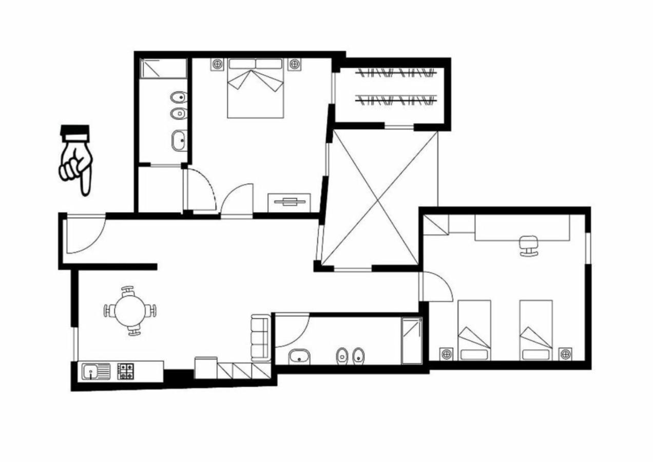Apartamento Giulia E Valentina By Halldis Florencia